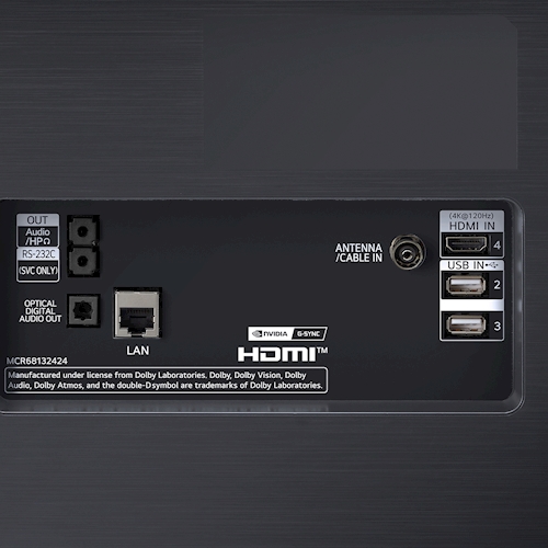 LG 55" 4K OLED a9 GEN4 HDR 120 - OLED55C1PUB - Next Level